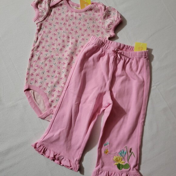 Gymboree Vintage Tiny Pond NWT 12-18 month Pants Bodysuit Outfit. Mixed Bin Z25 - Picture 1 of 3